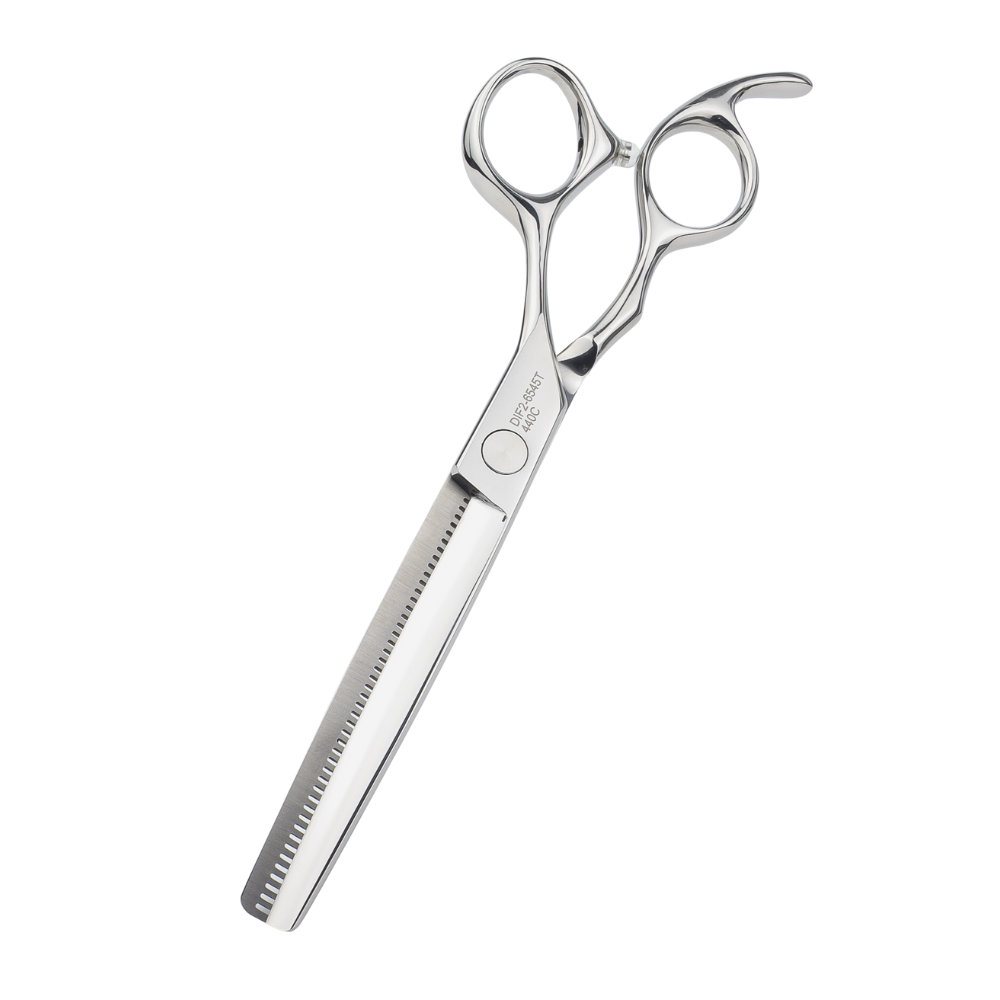 Diamond Scissors Thinners 6.5" 45T – degażówki groomerskie ze stali 440C – zdjęcie 2