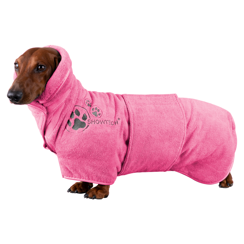 Microfiber Coat Hot Pink Mini