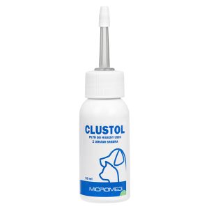 Micromed Vet Clustol 50 ml płyn do higieny uszu
