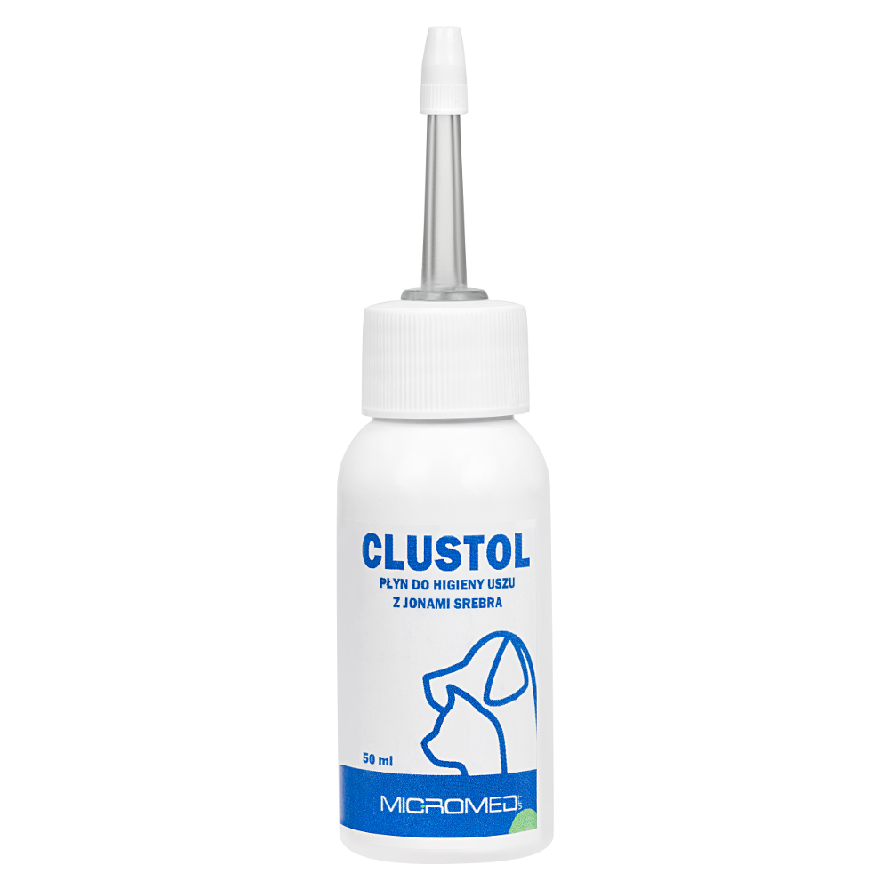 Micromed Vet Clustol 50 ml płyn do higieny uszu
