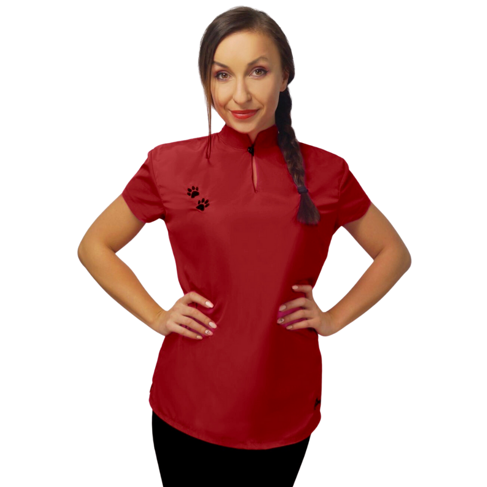 Bluza Doris M bordowa