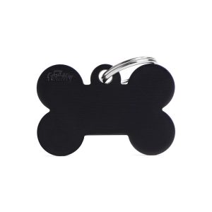 Zawieszka MyFamily Basic Aluminium kostka czarna L