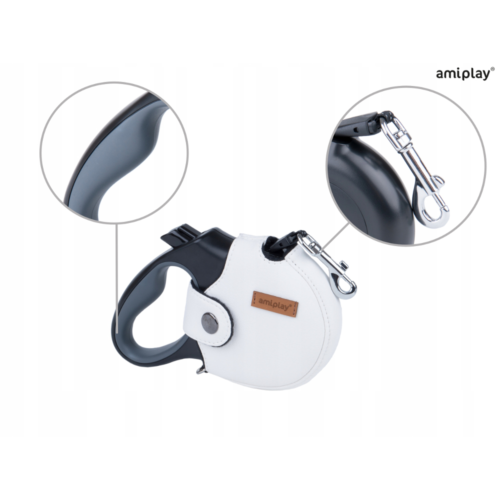 Automatyczna smycz dla psa Amiplay Infini 15 kg M – zdjęcie 2