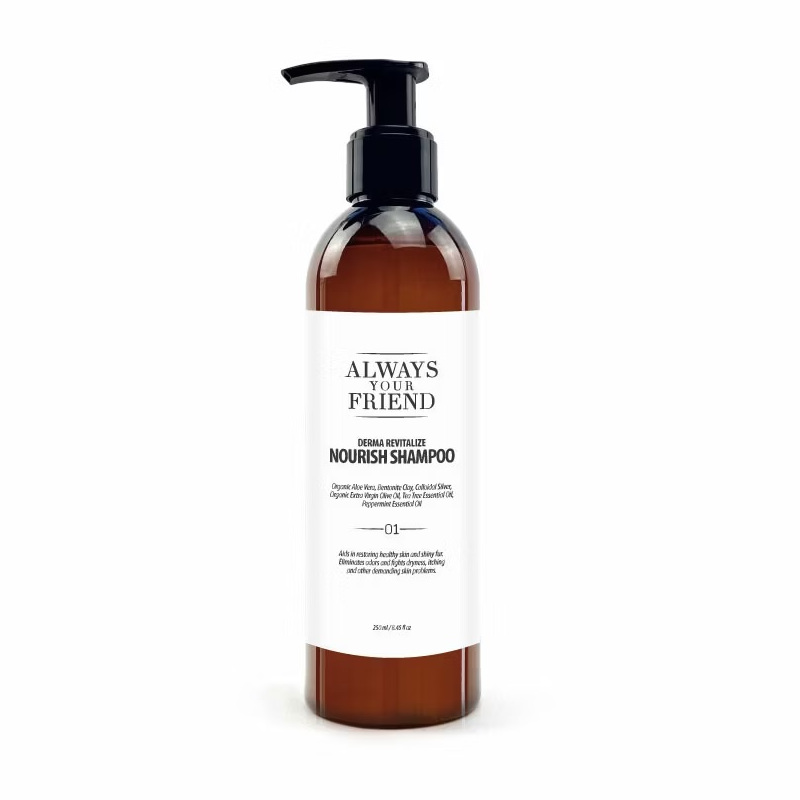 AYF Derma Revitalize Nouris Shampoo 250 ml 01 ze srebrem koloidalnym