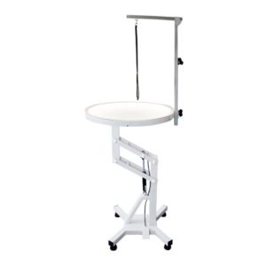 Pneumatyczny Podświetlany Stół Groomerski 60cm okrągły
