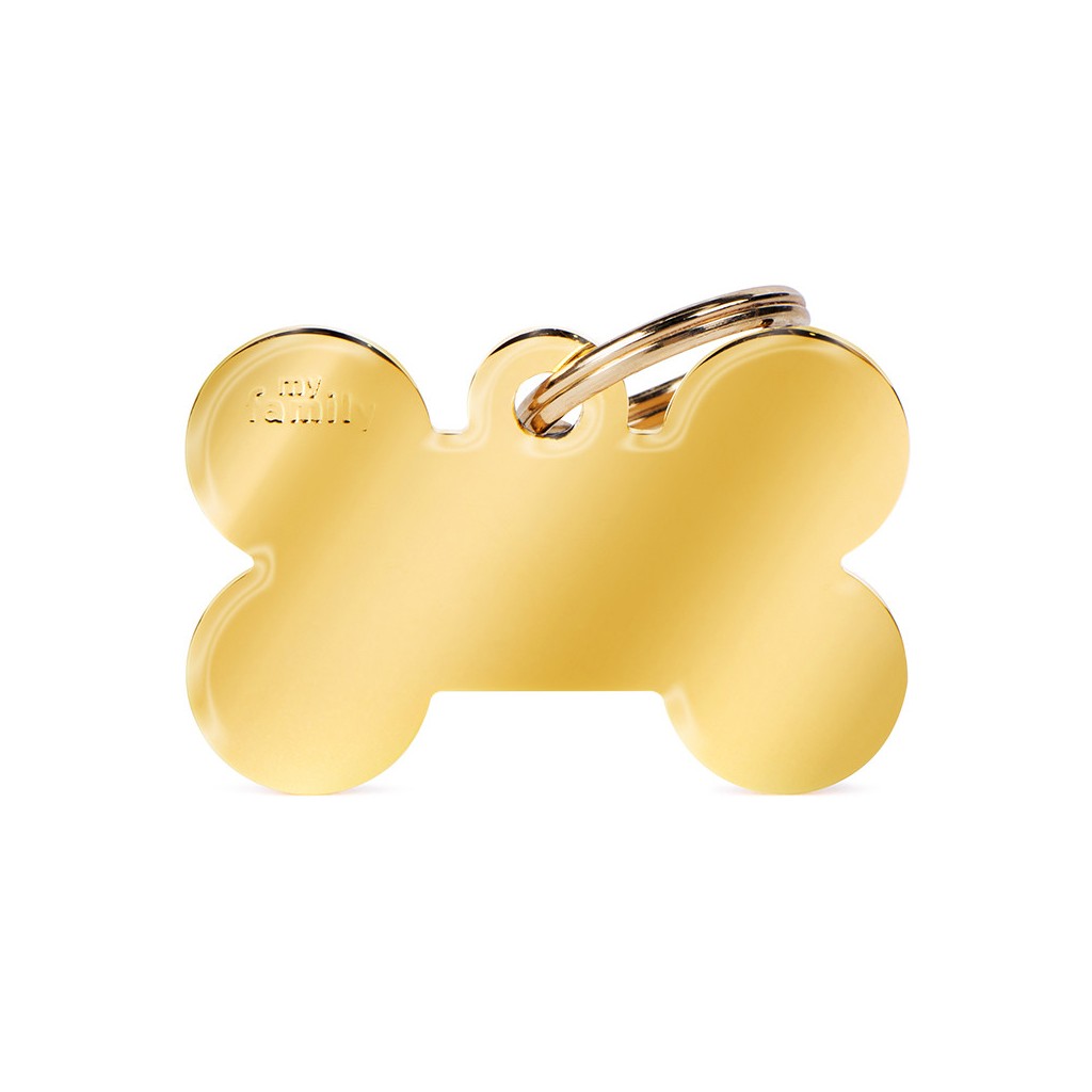 Zawieszka MyFamily Basic Gold kostka złota XL