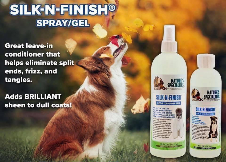 Spray odżywka Silk-N-Finish dla psów i kotów 473 m – zdjęcie 2