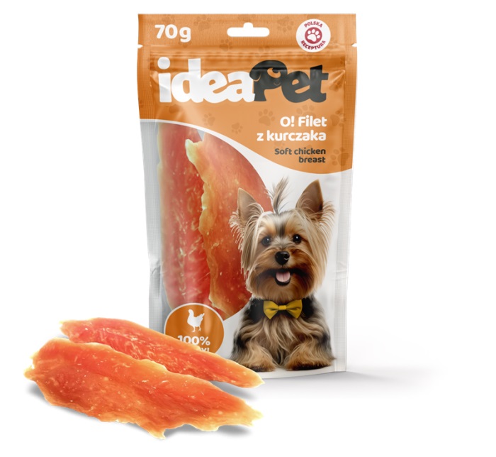 IdeaPet O! Filet z kurczaka 70g