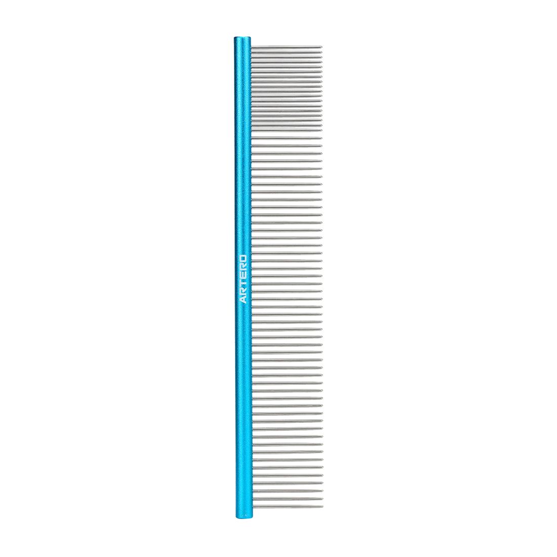 Grzebień metalowy długi Giant Blue 25 cm