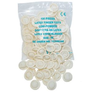 Lateksowe gumki 100 sztuk medium