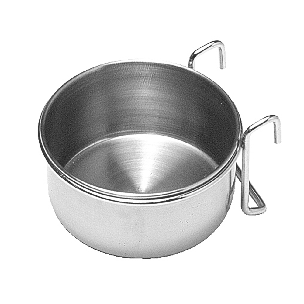 Metalowa miska na klatkę 0,6 l