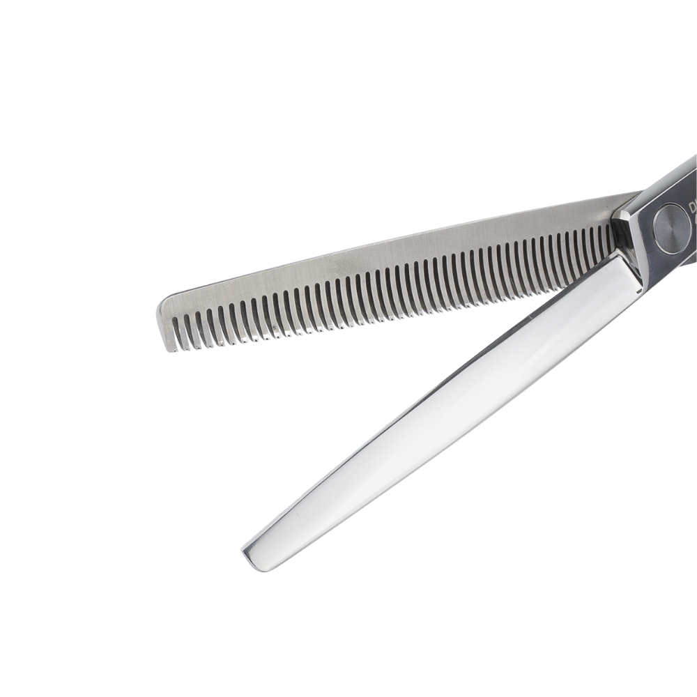 Diamond Scissors Thinners 6.5" 45T – degażówki groomerskie ze stali 440C – zdjęcie 4