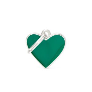 Zawieszka My Family Green Heart