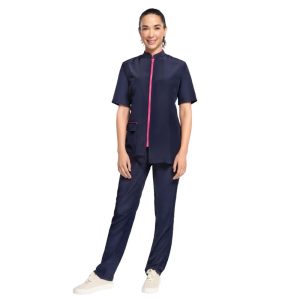 Bluza rozpinana Artero Niza niebieski z fuksją L