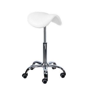 Krzesło/Hocker obrotowy BD-9909 biały