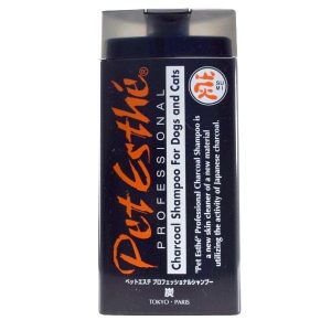 Pet Esthe Charcoal Shampoo szampon węglowy 400 ml głębokie oczyszczanie i usuwanie zapachów z sierści