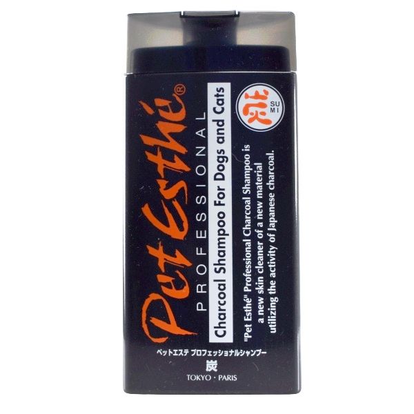 Pet Esthe Charcoal Shampoo szampon węglowy 400 ml głębokie oczyszczanie i usuwanie zapachów z sierści
