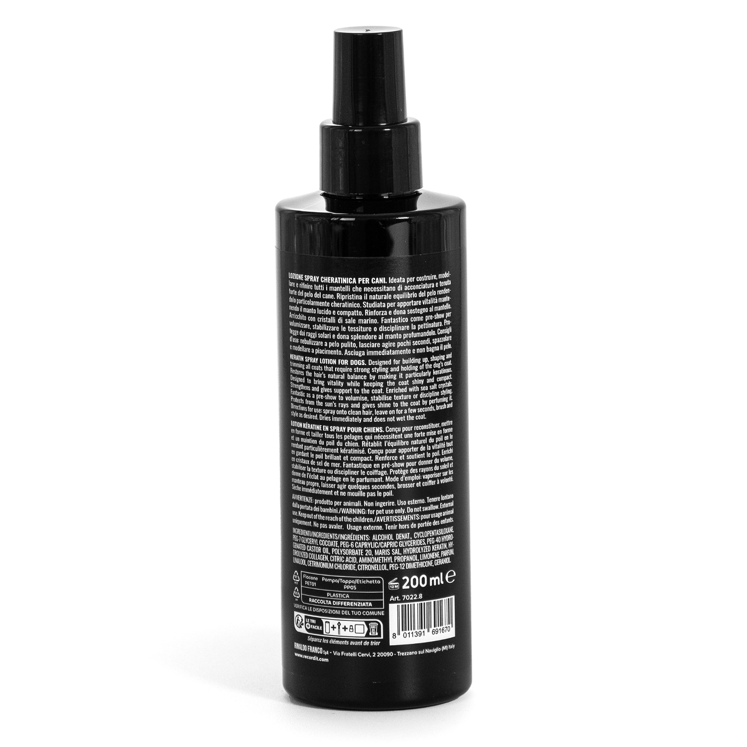 Spray ułatwiający rozczesywanie i dodający objętości Ambel Kera Up 200 ml – zdjęcie 3