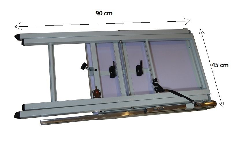 Składany stół trymerski Brofa 306 - fiolet 10,40 kg – zdjęcie 5