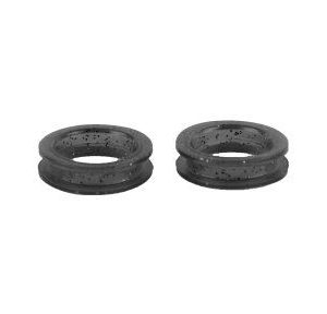 Wymienne ringi do nożyczek z brokatem 22 mm czarne – zdjęcie 2